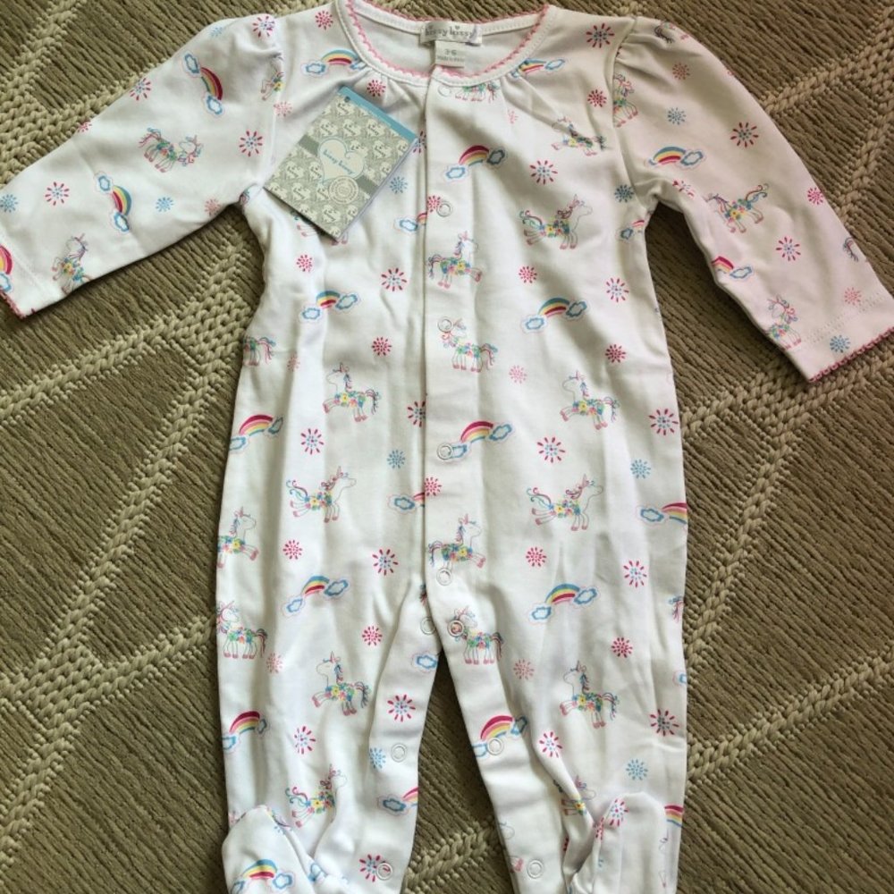 Kissy Kissy Unicorn Footies